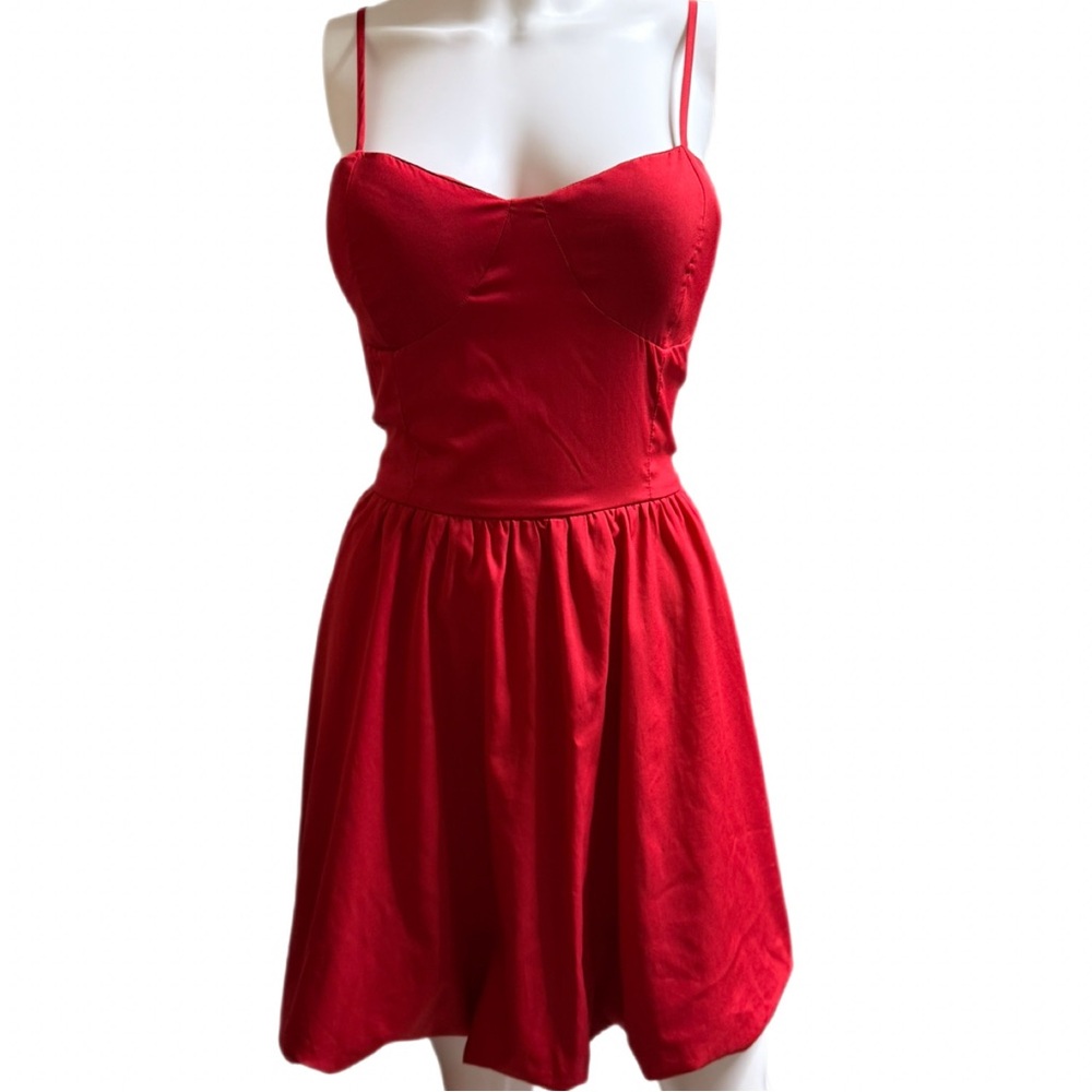 Red Bubble Dress